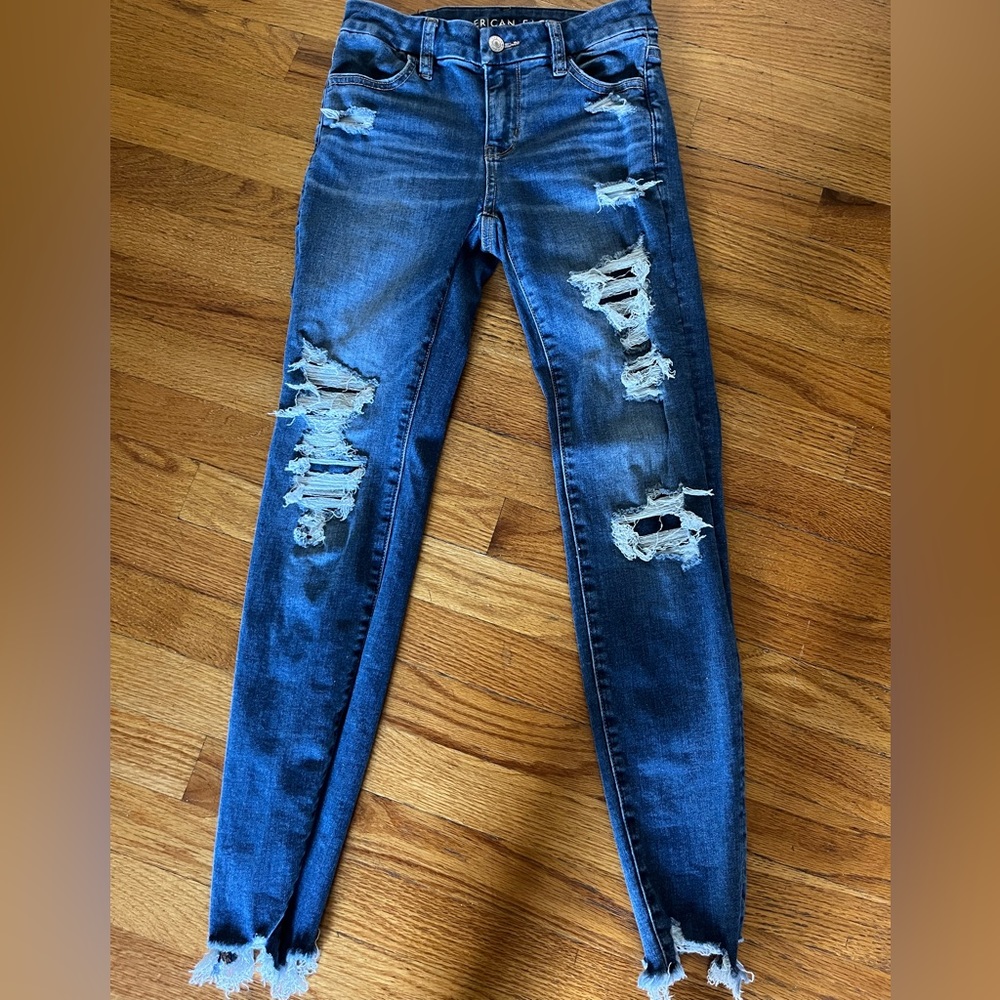 American Eagle jeggings- women’s size 0